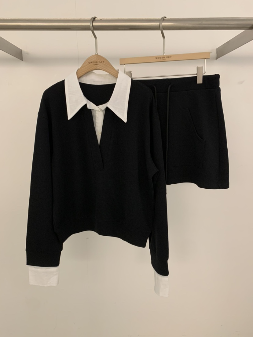 UNDER KEY東大門直郵女士新品熱賣推薦真品時尚休閑套裝UNDER KEY套裝圖色3