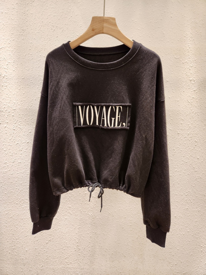 MONGDDANG東大門實拍女裝新品推薦休閑人氣時尚衛衣刺繡復古MONGDDANG衛衣圖色2