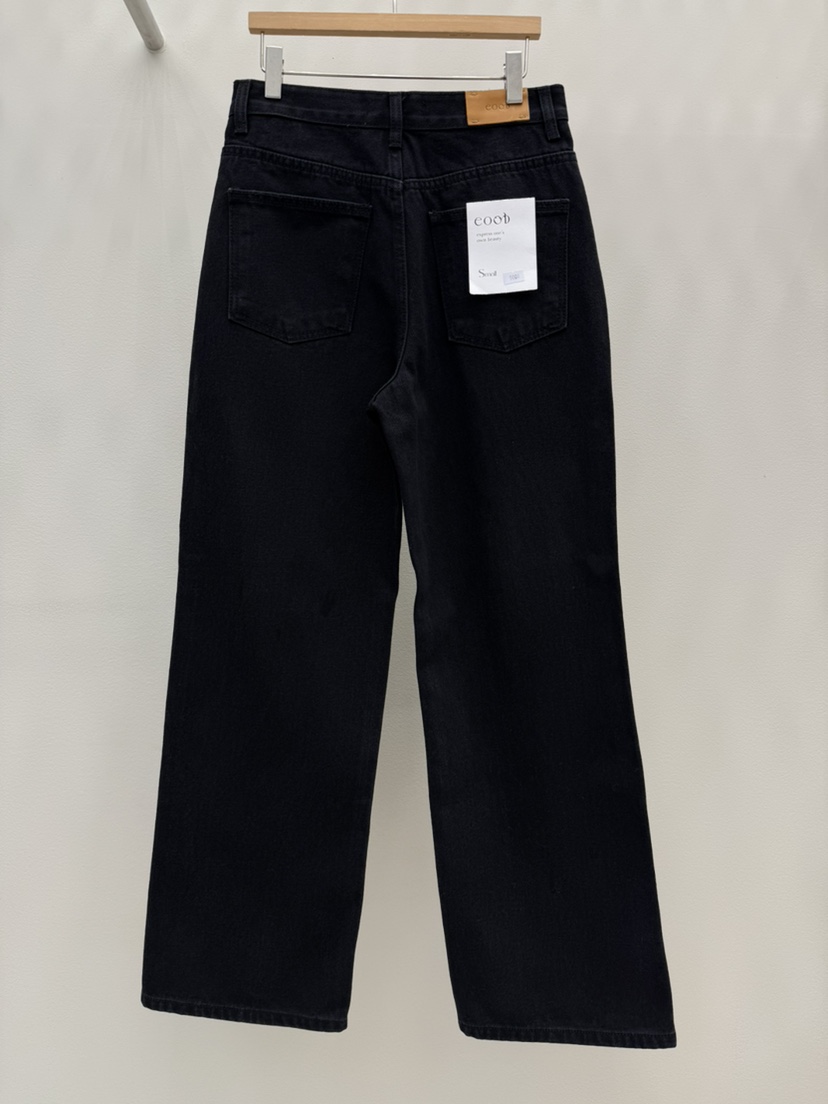 EOOB/LAMEREI東大門代購女士新品人氣休閑褲直筒牛仔長款EOOB/LAMEREI休閑褲