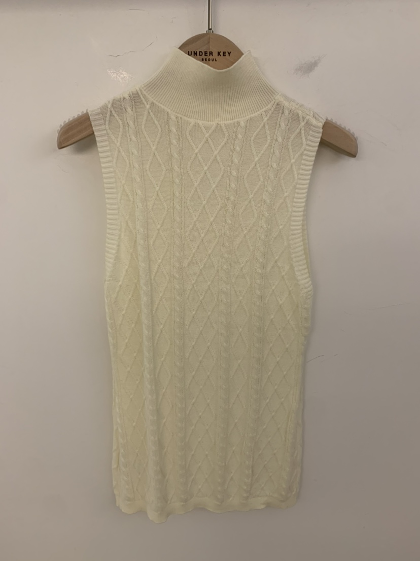 UNDER KEY東大門實拍女裝新品真品休閑熱賣吊帶背心無袖UNDER KEY吊帶/背心圖色2