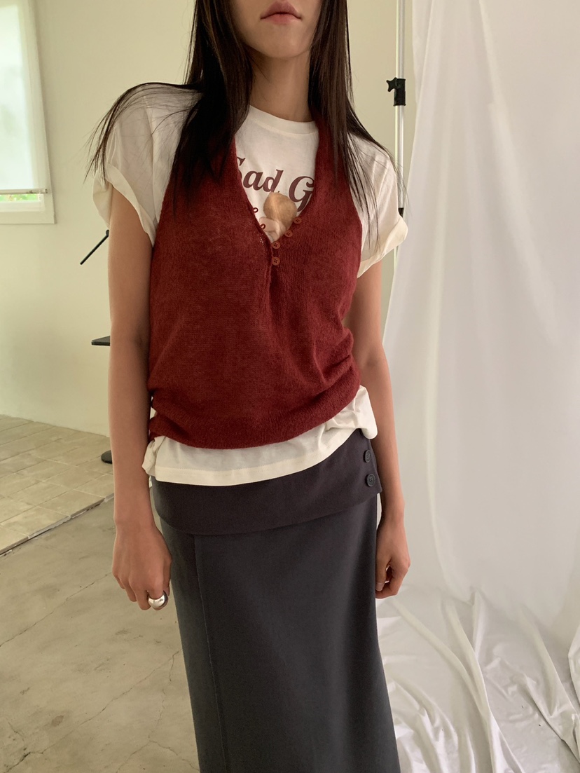 MORE THAN-P韓國直郵女裝新品熱賣人氣真品吊帶背心露背MORE THAN吊帶/背心