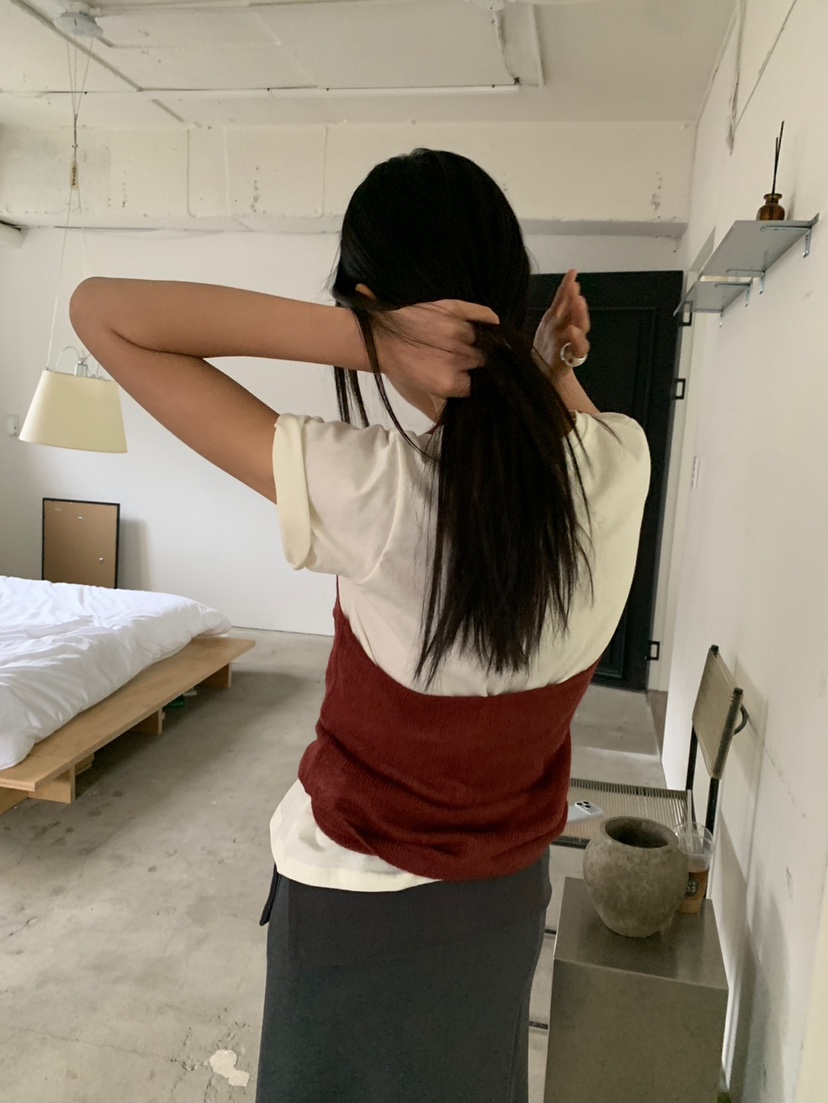 MORE THAN-P韓國直郵女裝新品熱賣人氣真品吊帶背心露背MORE THAN吊帶/背心