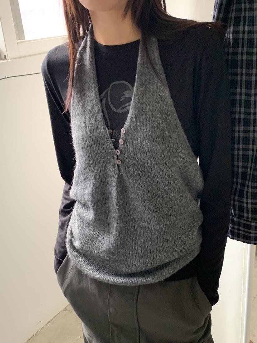 MORE THAN-P韓國直郵女裝新品熱賣人氣真品吊帶背心露背MORE THAN吊帶/背心