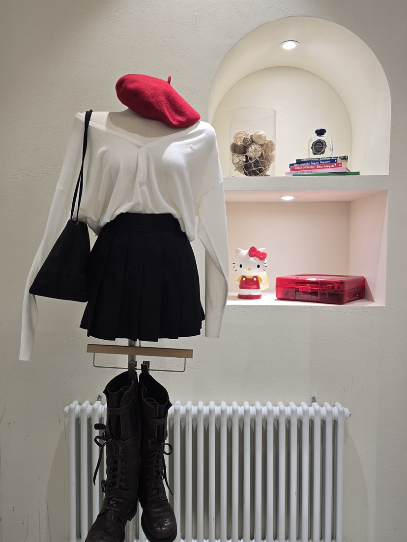 LIKEVAM韓國代購女士新品時尚真品休閑推薦人氣熱賣針織衫LIKEVAM針織衫