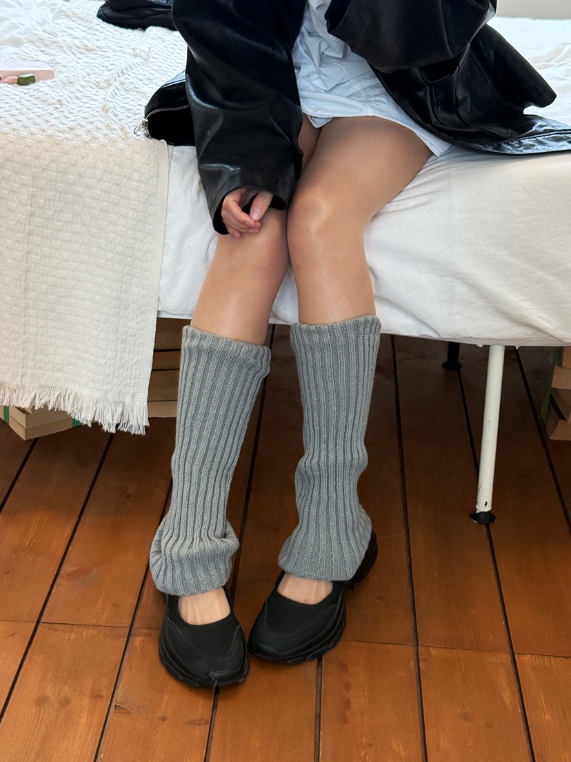 NICEALICE東大門代購女士新款推薦時尚休閑熱賣襪子腿套羅紋NICEALICE襪子