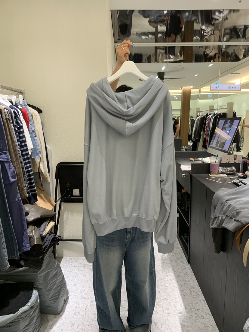TAERI韓國代購女裝新品休閑推薦時尚人氣熱賣衛衣拉鏈連帽衫TAERI衛衣