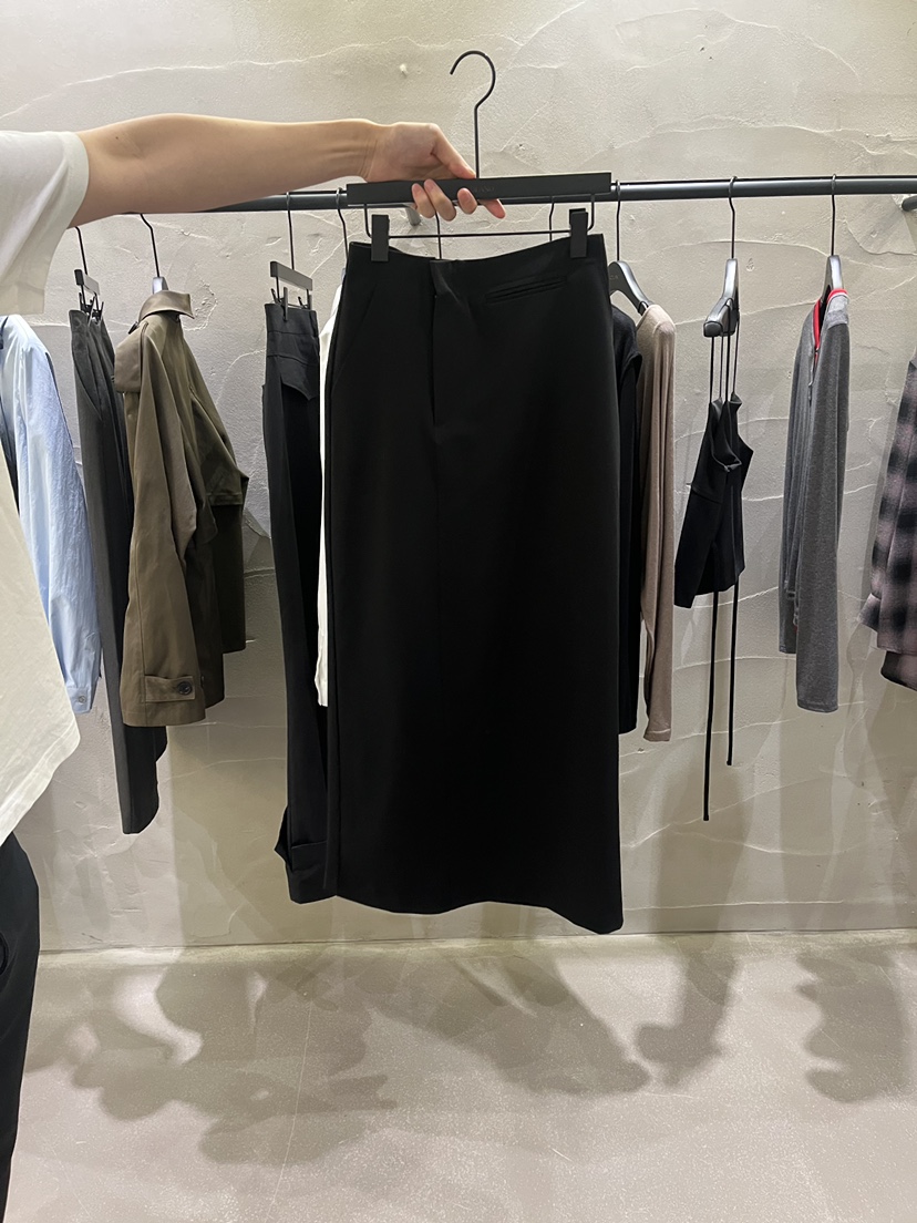 MIDLAND韓國代購女裝新款推薦休閑熱賣真品時尚人氣長裙MIDLAND長裙圖色2黑色