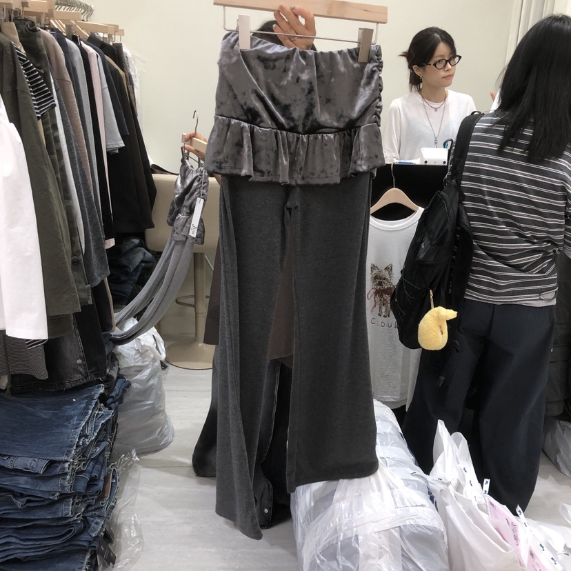 POWDER東大門代購女士新品休閑推薦時尚人氣熱賣真品休閑褲POWDER休閑褲