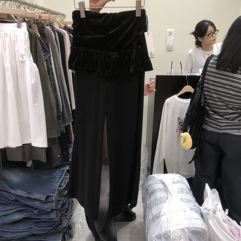 POWDER東大門代購女士新品休閑推薦時尚人氣熱賣真品休閑褲POWDER休閑褲圖色3黑