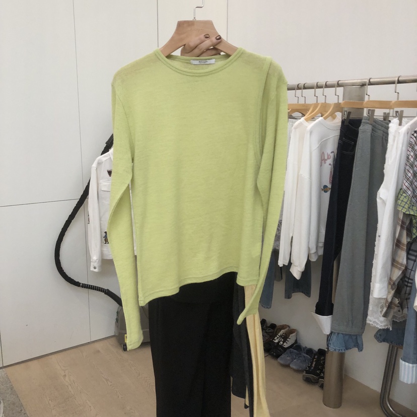 DOHWAJI韓國代購女裝新品休閑時尚真品人氣熱賣推薦長袖T恤DOHWAJI長袖T恤圖色4