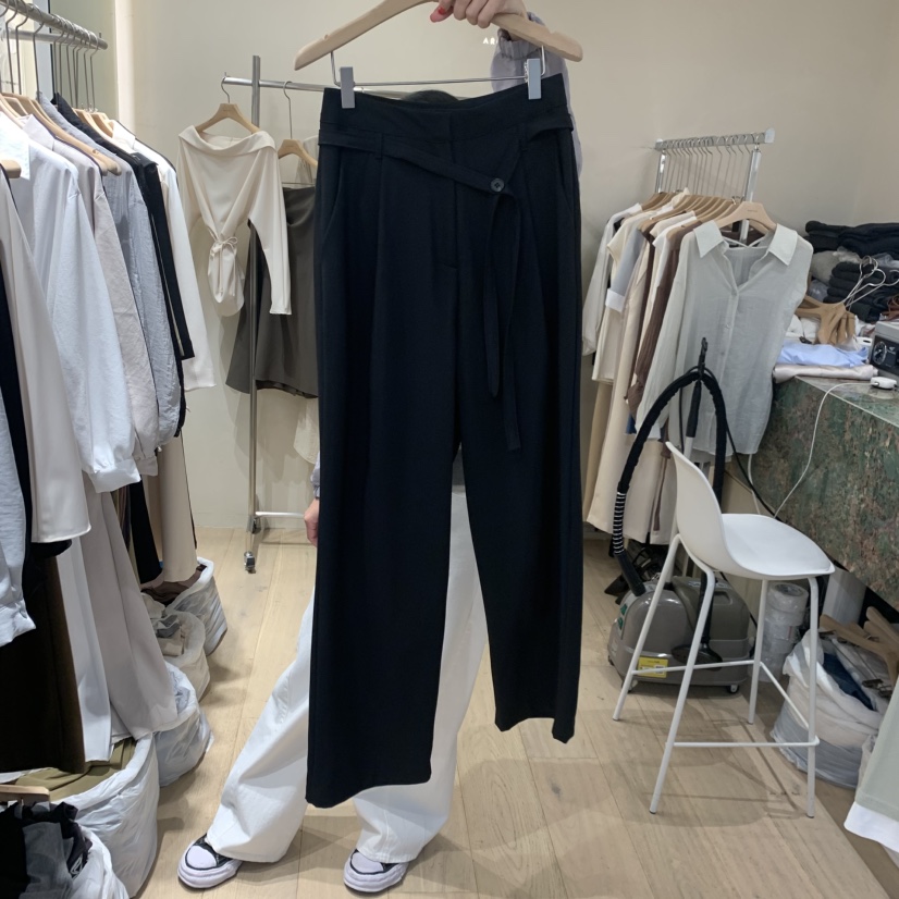 ARCHER東大門直郵女裝新款推薦時尚人氣休閑熱賣真品休閑褲ARCHER休閑褲圖色2黑
