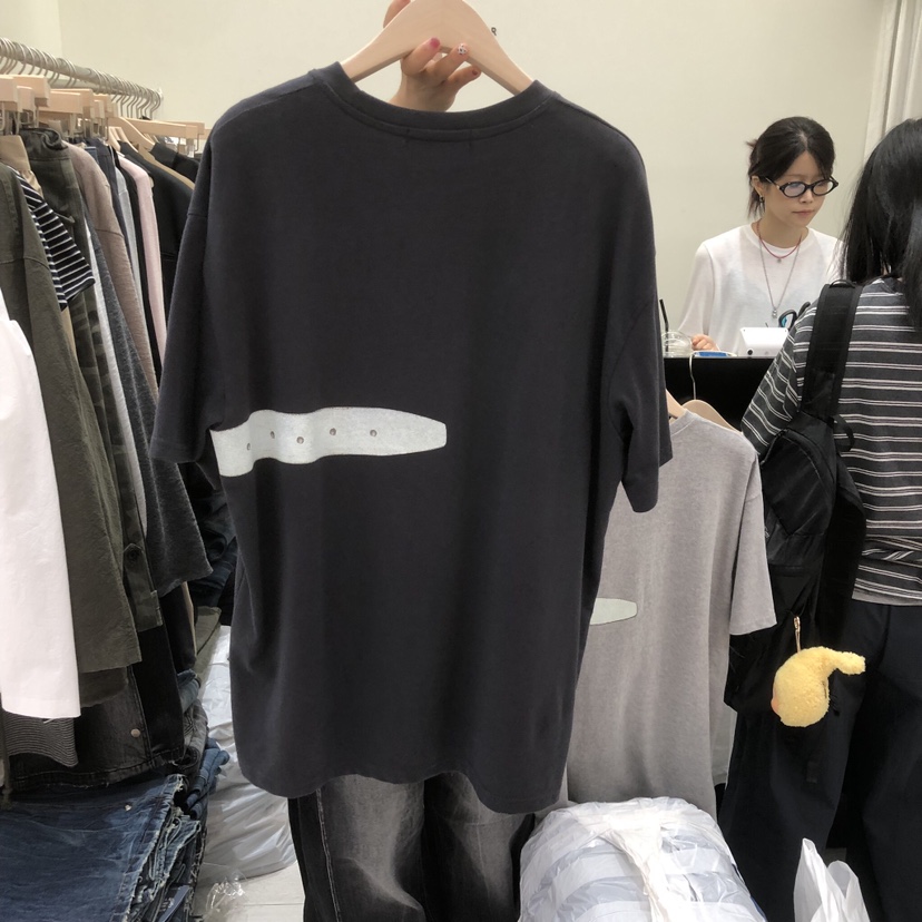 POWDER東大門代購女士新品熱賣人氣推薦休閑時尚真品T恤腰帶POWDERT恤