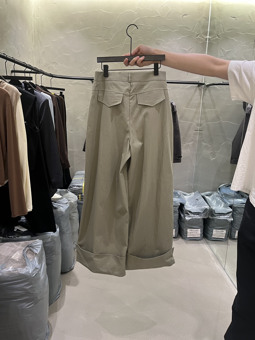 MIDLAND韓國代購女士新品時尚休閑真品推薦人氣熱賣休閑褲MIDLAND休閑褲