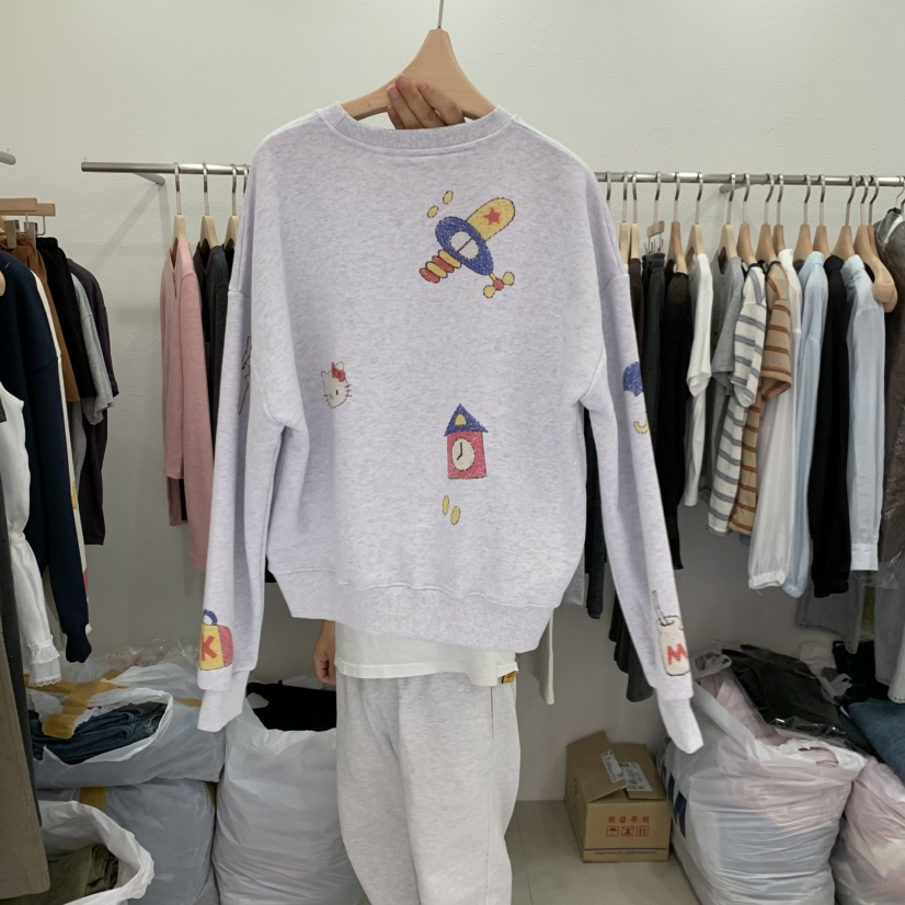 LELEN韓國代購女裝新品人氣休閑時尚熱賣推薦真品衛衣LELEN衛衣