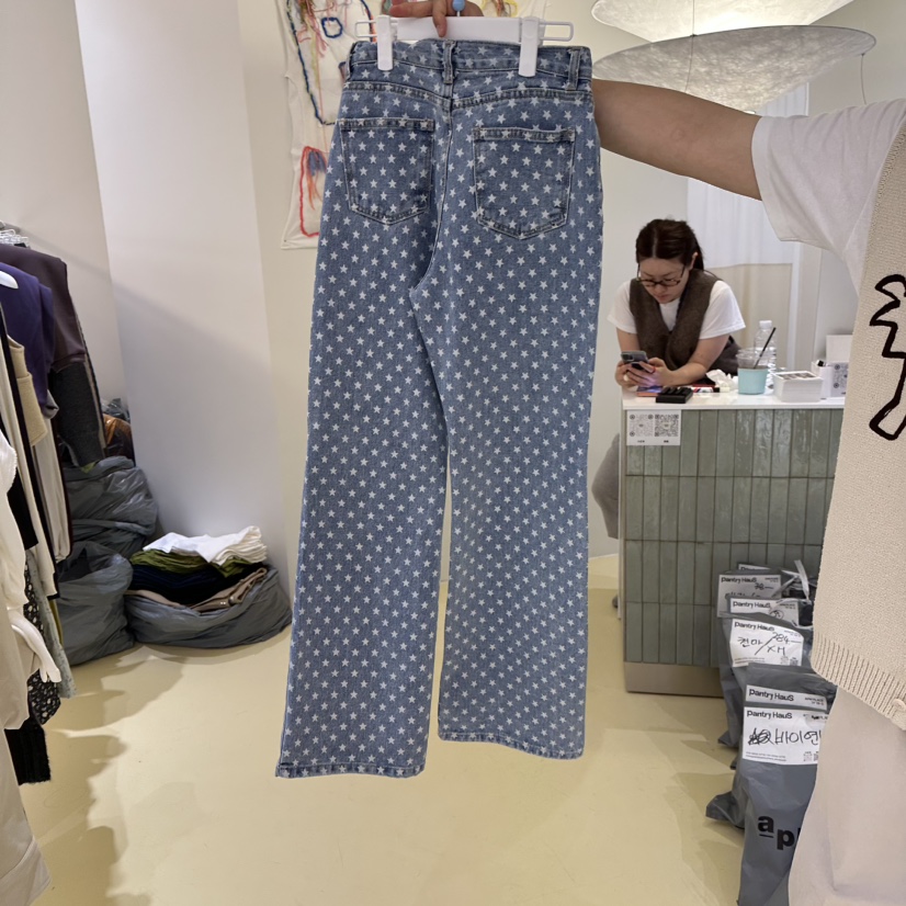 PANTRY HAUS東大門代購女裝新品時尚真品人氣推薦牛仔褲PANTRY HAUS牛仔褲