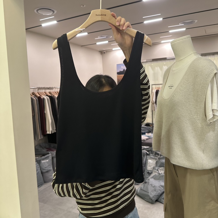 URBANSTORY/REMAKING東大門代購女裝新品熱賣時尚吊帶背心Remaking/URBANSTORY吊帶/背心圖色2