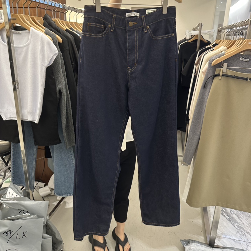 MER東大門實拍女裝新品真品休閑人氣熱賣推薦時尚牛仔褲MER/ANGELO BIANCO牛仔褲圖色1