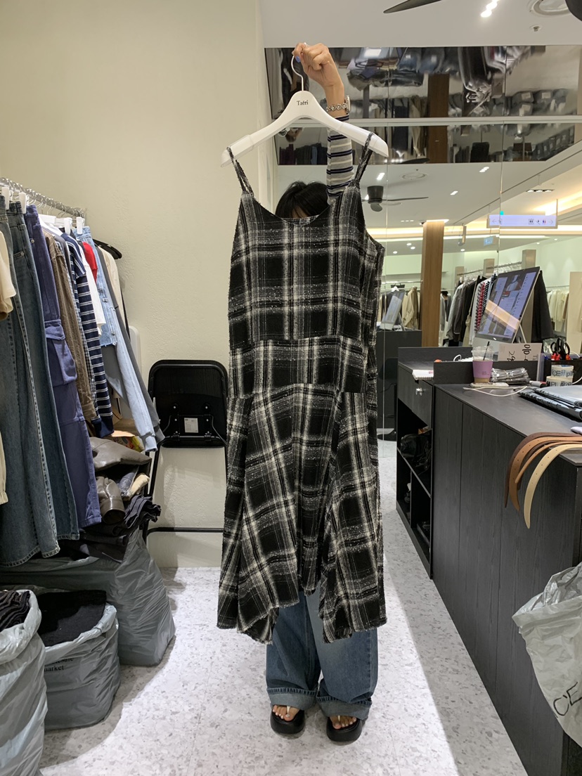 TAERI東大門代購女士新品時尚休閑人氣真品推薦連衣裙OPSTAERI連衣裙圖色2黑色