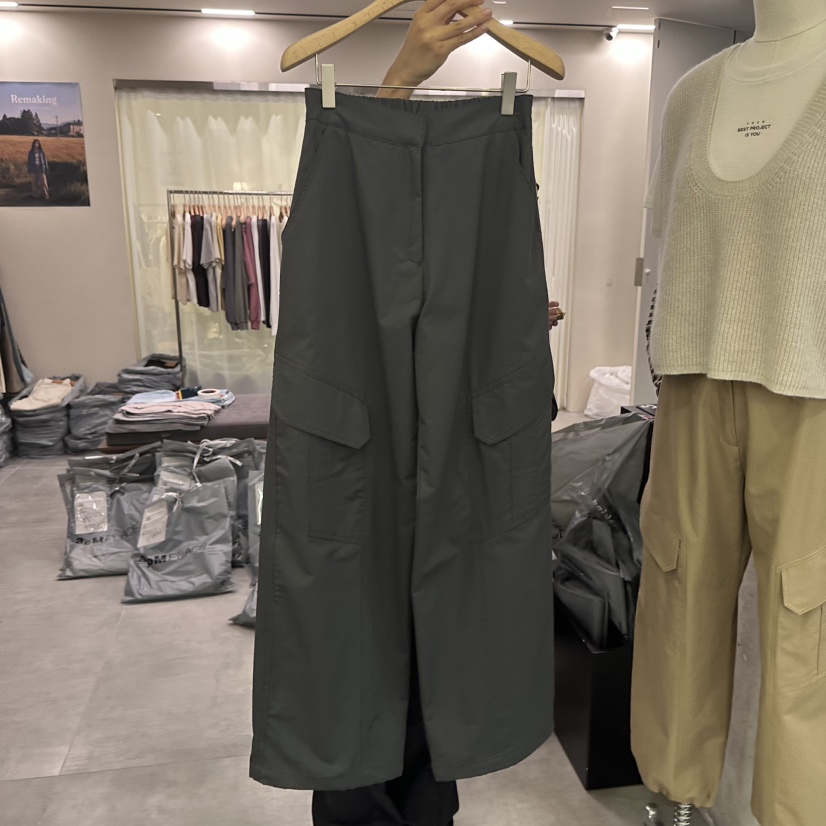 URBANSTORY/REMAKING韓國代購女士新品真品時尚熱賣休閑褲Remaking/URBANSTORY休閑褲圖色2