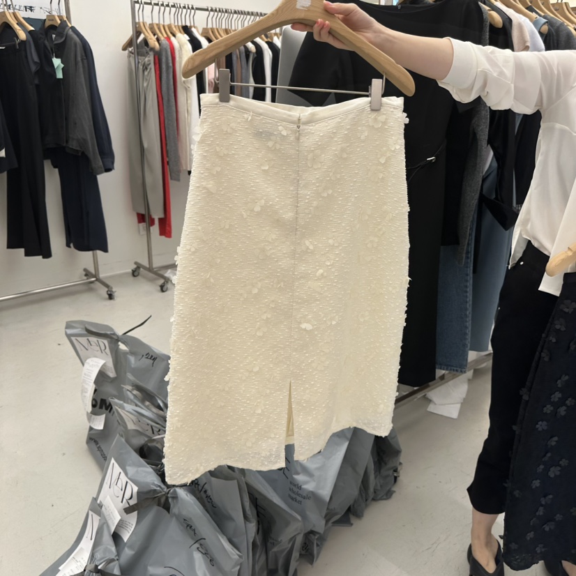 MER韓國代購女裝新品休閑熱賣真品推薦時尚人氣半身裙中短裙MER/ANGELO BIANCO半身裙/中短裙