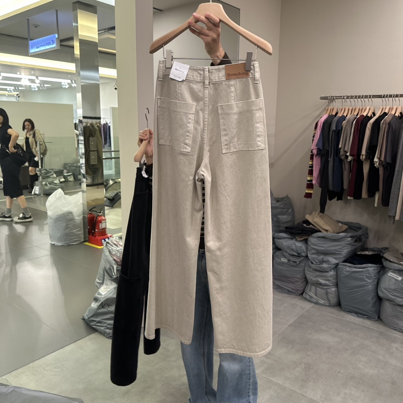 URBANSTORY/REMAKING東大門代購女士新品真品牛仔褲染色Remaking/URBANSTORY牛仔褲
