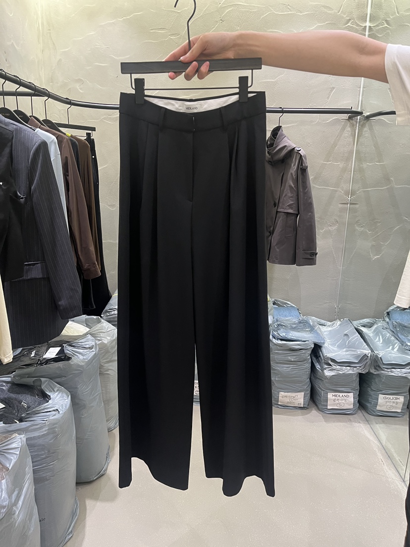 MIDLAND東大門實拍女裝新品人氣休閑推薦真品時尚熱賣休閑褲MIDLAND休閑褲圖色2