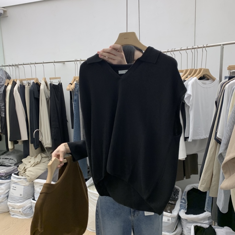 MOI-A東大門實拍女裝新品休閑人氣熱賣推薦真品吊帶背心MOI-A吊帶/背心圖色3