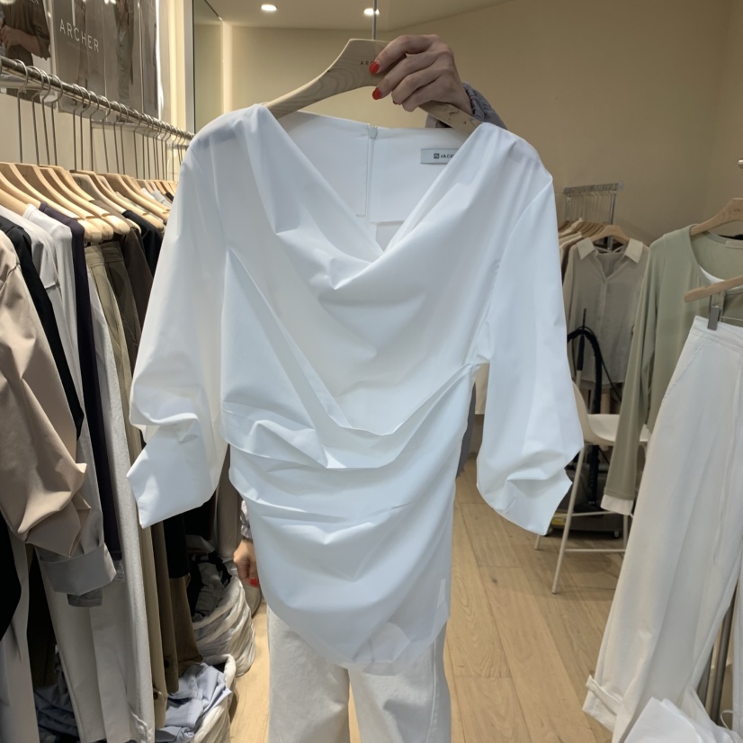 ARCHER東大門代購女裝新品真品休閑推薦時尚熱賣襯衫蕾絲衫ARCHER襯衫/蕾絲衫圖色1