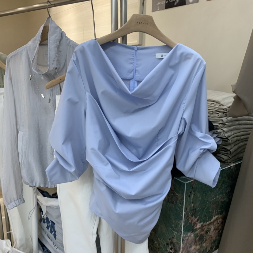 ARCHER東大門代購女裝新品真品休閑推薦時尚熱賣襯衫蕾絲衫ARCHER襯衫/蕾絲衫圖色4
