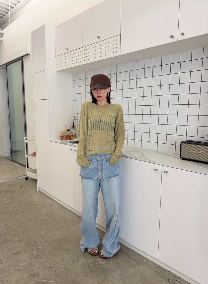 LUMIPLE東大門直郵女裝新品真品時尚推薦熱賣人氣休閑針織衫LUMIPLE針織衫圖色1