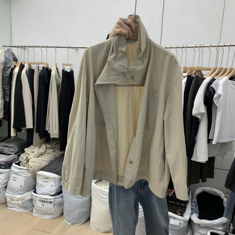 MOI-A東大門直郵女士新款真品人氣熱賣推薦休閑夾克高領MOI-A夾克圖色1