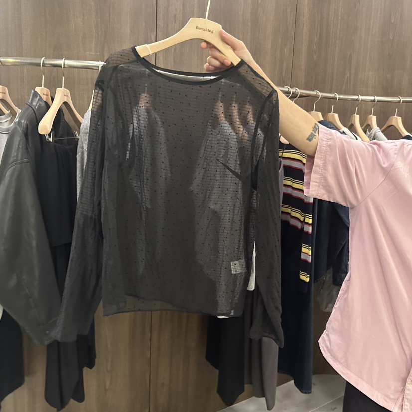 URBANSTORY/REMAKING東大門直郵女士新款熱賣襯衫蕾絲衫Remaking/URBANSTORY襯衫/蕾絲衫圖色2