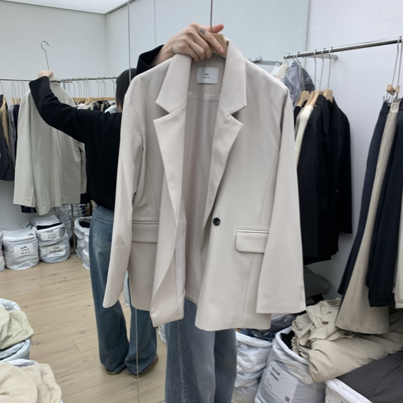 MOI-A東大門實拍女士新品休閑時尚人氣推薦熱賣西裝西服MOI-A西裝/西服圖色1