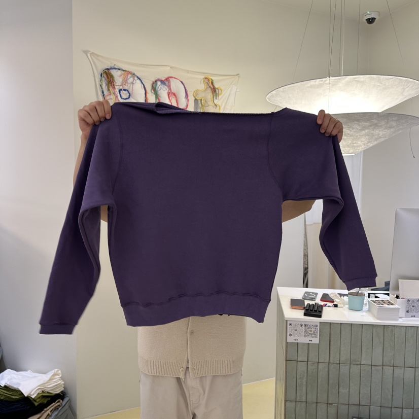 PANTRY HAUS東大門實拍女士新品熱賣時尚真品休閑衛衣露肩PANTRY HAUS衛衣圖色3