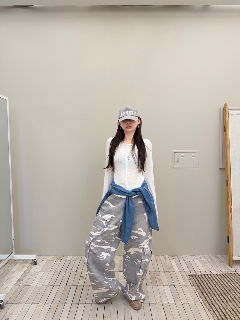 LUMIPLE韓國直郵女士新品熱賣人氣真品時尚推薦休閑休閑褲LUMIPLE休閑褲
