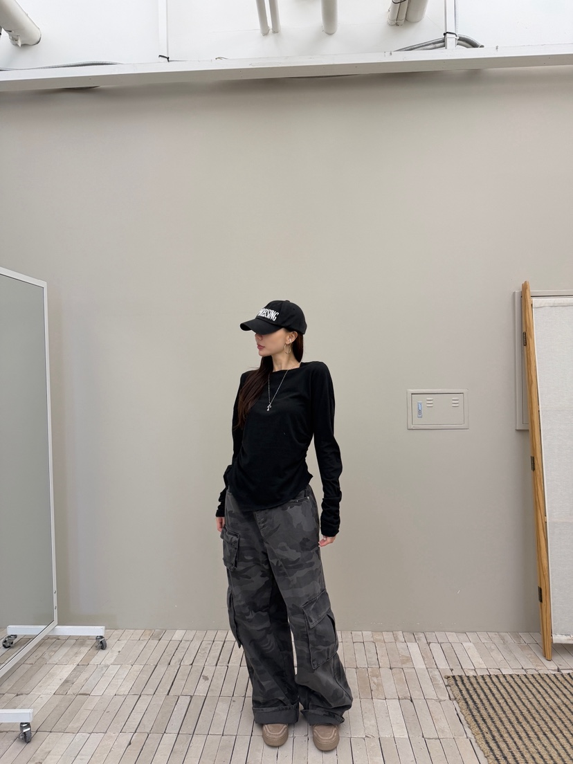 LUMIPLE韓國直郵女士新品熱賣人氣真品時尚推薦休閑休閑褲LUMIPLE休閑褲