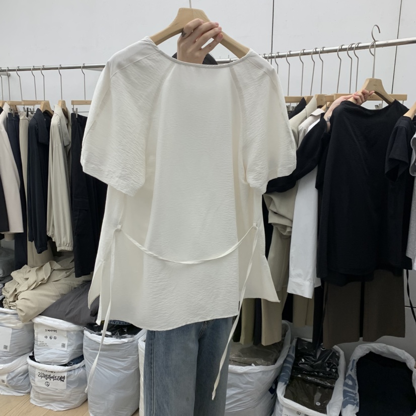 MOI-A韓國直郵女裝新品熱賣推薦人氣真品襯衫蕾絲衫斗篷MOI-A襯衫/蕾絲衫