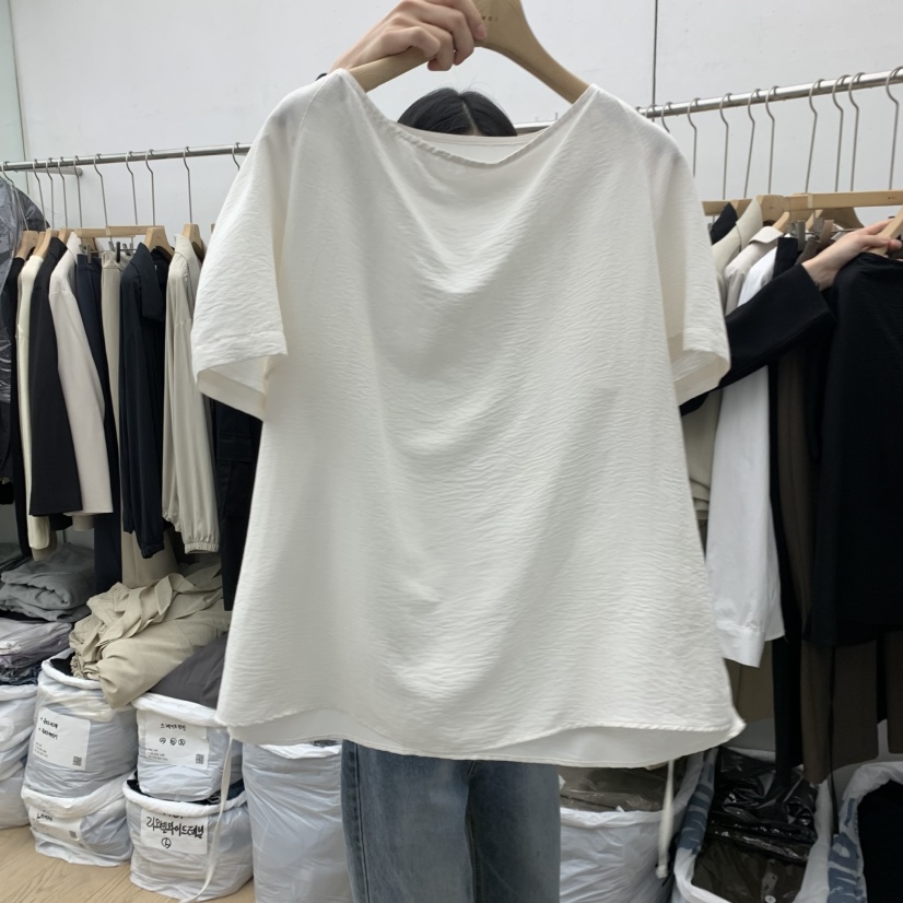 MOI-A韓國直郵女裝新品熱賣推薦人氣真品襯衫蕾絲衫斗篷MOI-A襯衫/蕾絲衫圖色1