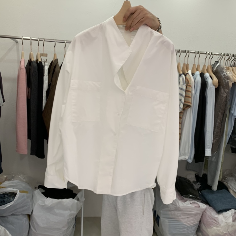 LELEN韓國代購女士新品熱賣時尚真品休閑推薦襯衫蕾絲衫披肩LELEN襯衫/蕾絲衫圖色1