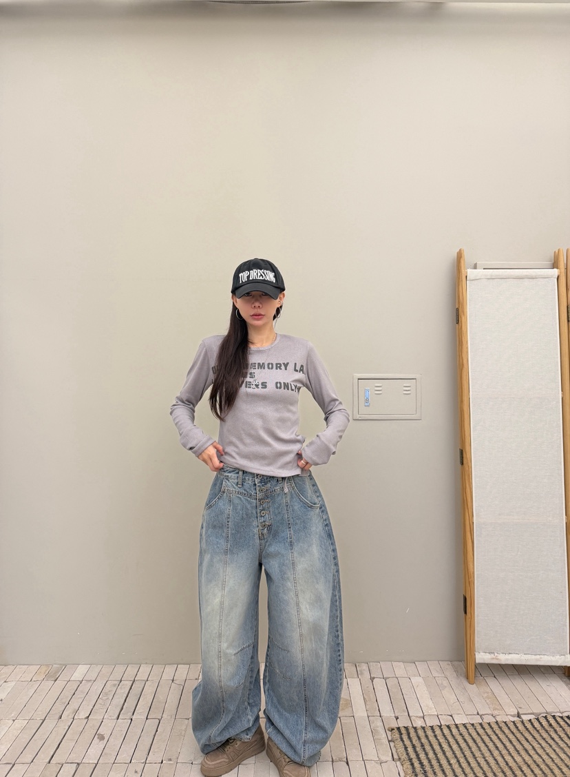 LUMIPLE東大門代購女裝新品推薦休閑時尚熱賣真品長袖T恤LUMIPLE長袖T恤