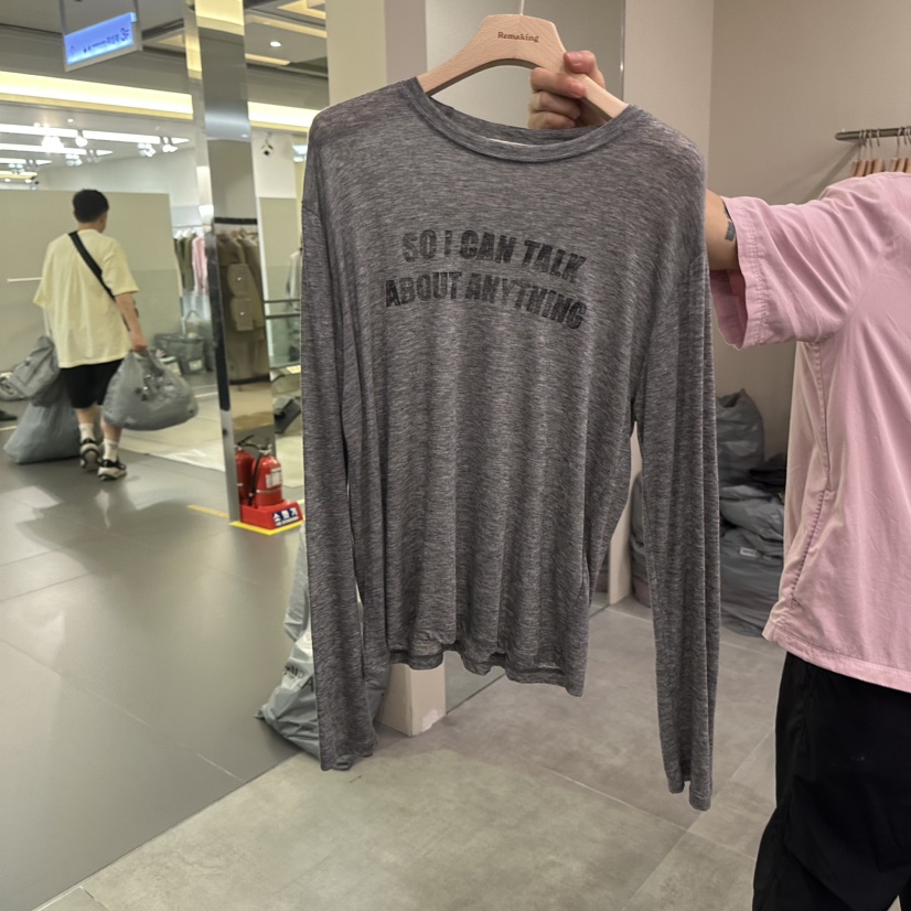 URBANSTORY/REMAKING東大門實拍女士新款推薦休閑長袖T恤Remaking/URBANSTORY長袖T恤圖色2