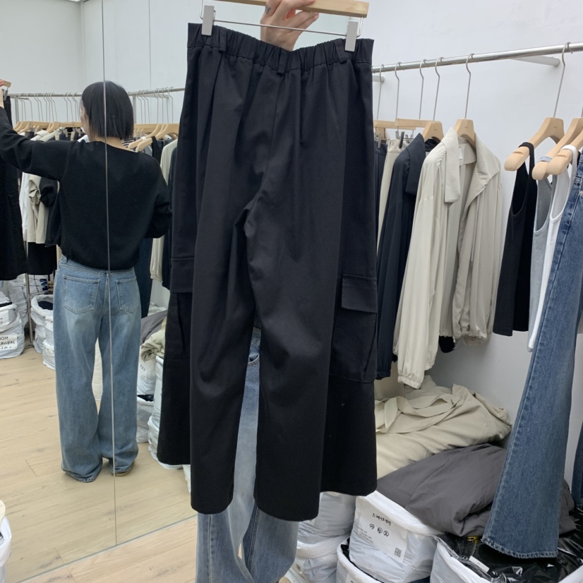 MOI-A東大門直郵女士新款熱賣真品時尚推薦人氣休閑休閑褲MOI-A休閑褲