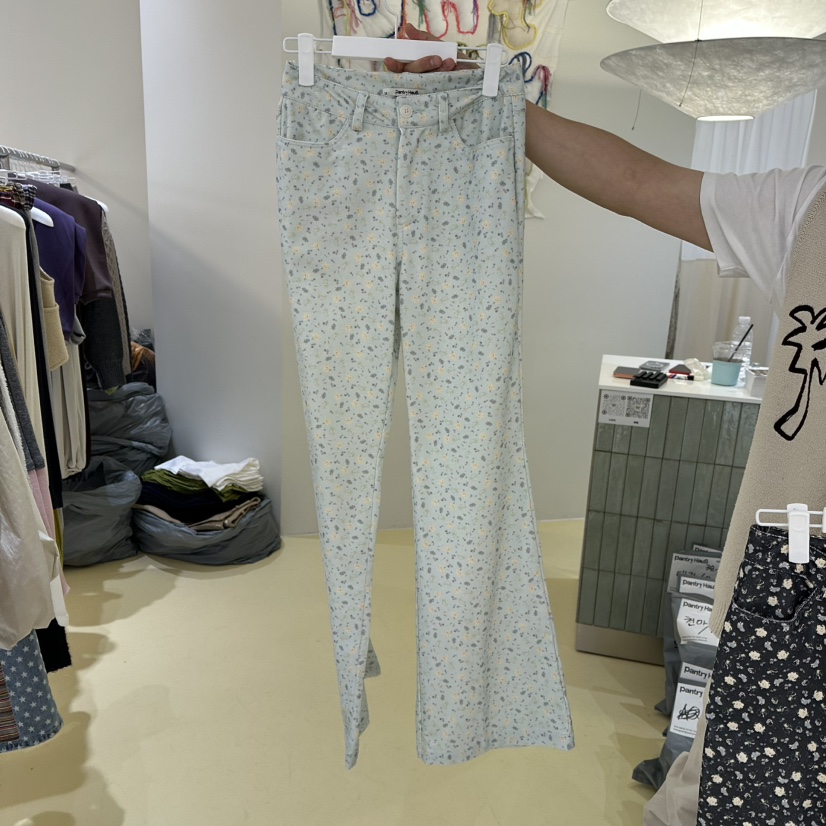 PANTRY HAUS韓國直郵女士新品時尚推薦熱賣休閑褲燈芯絨PANTRY HAUS休閑褲圖色1