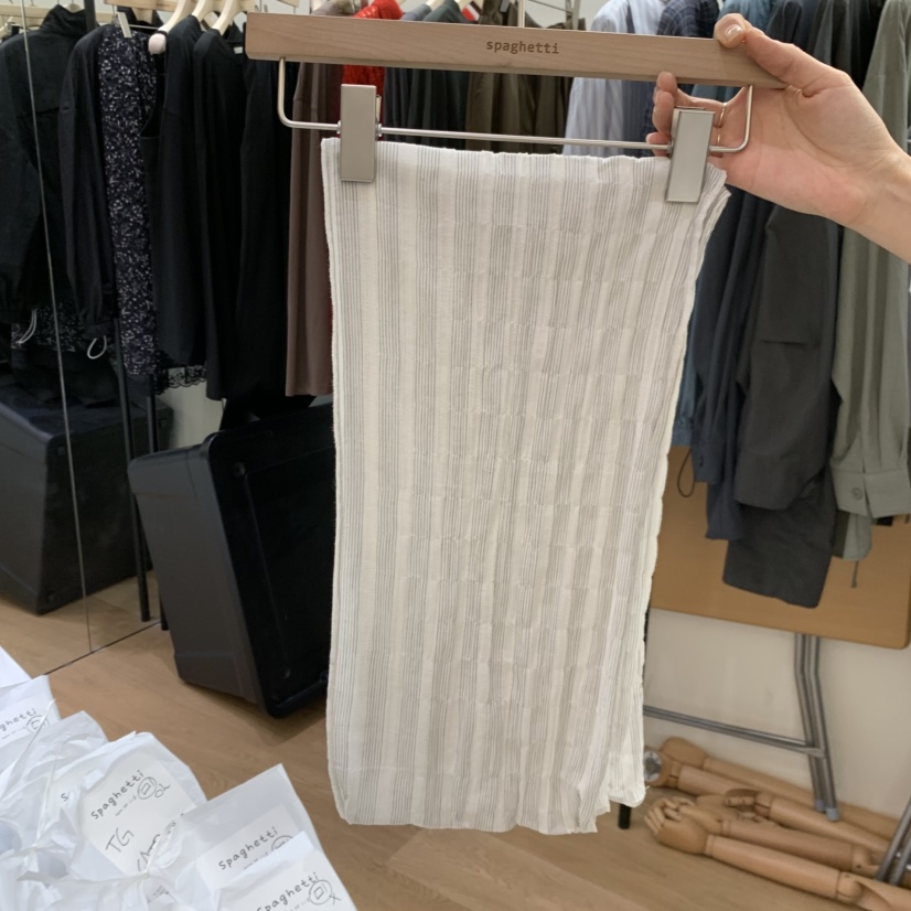 SPAGHETTI東大門實拍女士新品推薦時尚真品休閑熱賣圍巾披肩spaghetti圍巾/披肩圖色3白