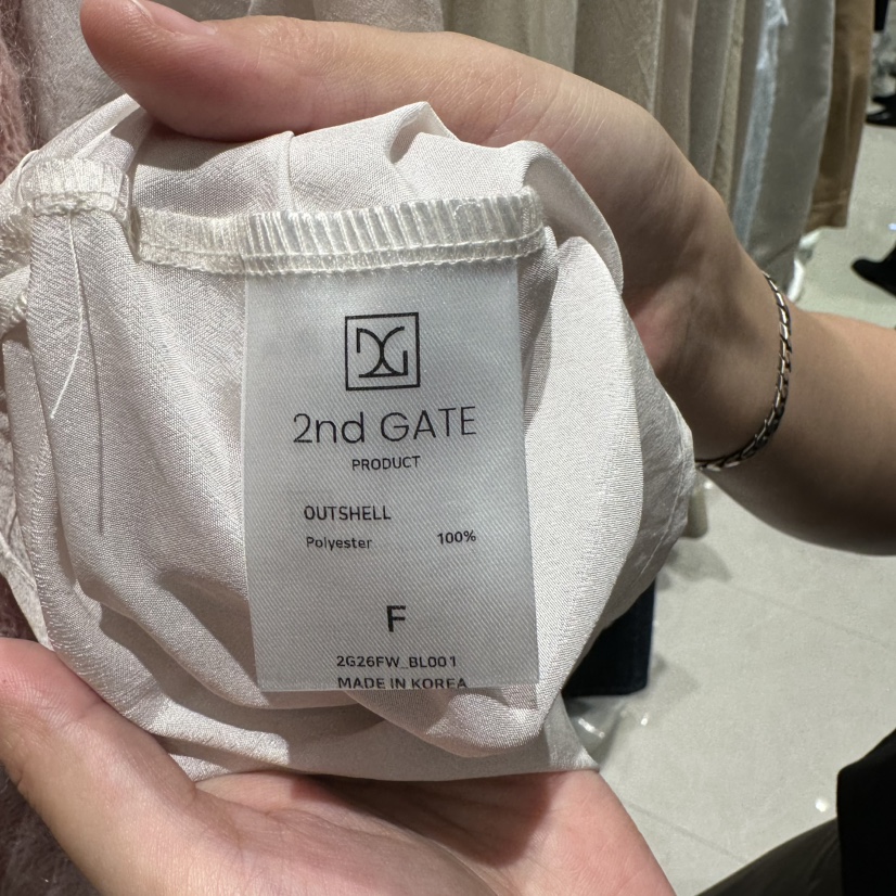 2ND GATE韓國代購女士新品熱賣推薦時尚人氣休閑襯衫蕾絲衫2ND GATE襯衫/蕾絲衫