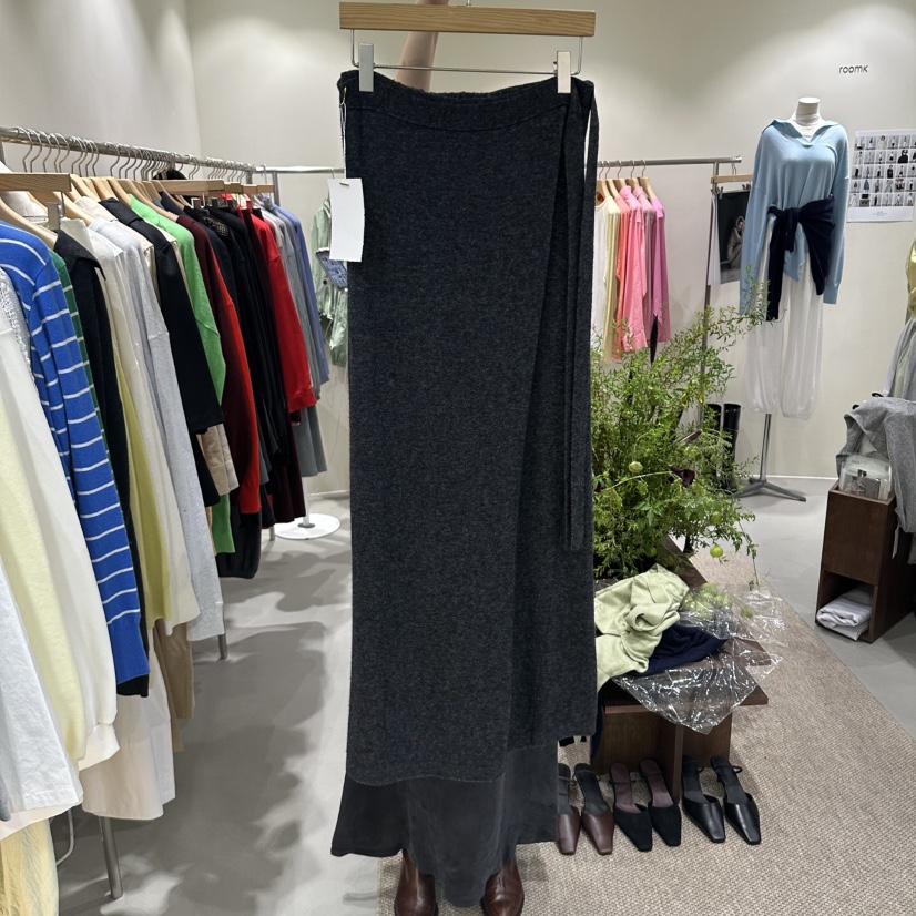 ROOM K-P東大門代購女士新品熱賣真品推薦時尚長裙裹身裙ROOM K-P長裙圖色2