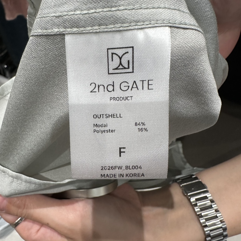 2ND GATE韓國代購女裝新款時尚推薦人氣休閑熱賣襯衫蕾絲衫2ND GATE襯衫/蕾絲衫