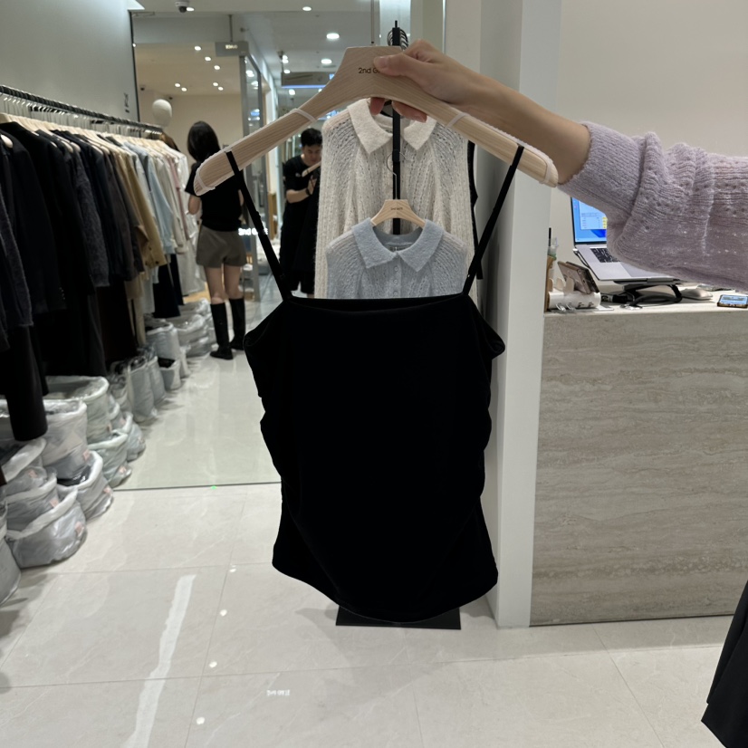 2ND GATE東大門直郵女士新品真品熱賣人氣推薦吊帶背心褶皺2ND GATE吊帶/背心圖色4