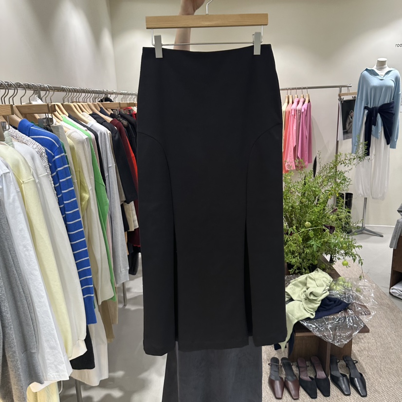 ROOM K-P韓國代購女士新品時尚推薦熱賣休閑人氣長裙直筒ROOM K-P長裙圖色2