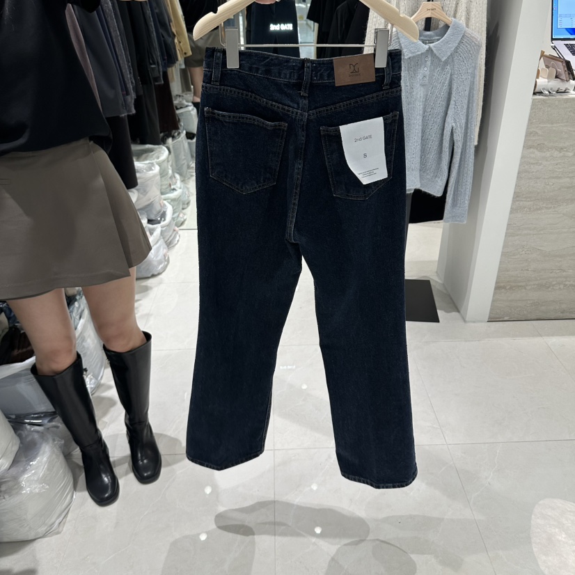 2ND GATE韓國代購女士新品熱賣推薦休閑時尚人氣真品牛仔褲2ND GATE牛仔褲